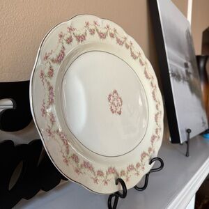 Theodore Haviland Hamilton Serving Platter Made in America gold trim Vintage